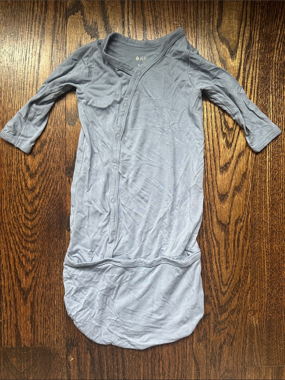 Kyte BABY Blue Long-Sleeve Bundler Sleeper
